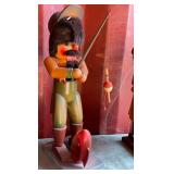 11 - VINTAGE 16" FISHERMAN NUT CRACKER