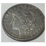 1882 MORGAN SILVER DOLLAR