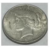 1922 PEACE SILVER DOLLAR
