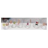 43 - NEW WMC SET OF SIX STEMLESS WINE GLASSES