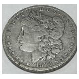 1883 MORGAN SILVER DOLLAR