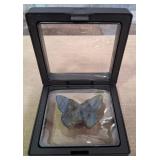 11 - CARVED STONE BUTTERFLY (P45)
