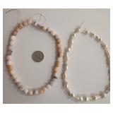 503 - STRAND OF GEMSTONE BEADS & FRESHWATER PEARLS