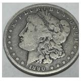 1890 MORGAN SILVER DOLLAR