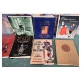 536 - LOT OF 7 ART POTTERY & AMERICANA BOOKS(D46)