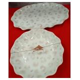43 - NEW WMC TWO MUD PIE SERVING DISHES (N50)