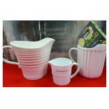 43 - NEW WMC CERAMIC PITCHERS (N51)