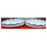 43 - NEW WMC TWO FOOTED TRAYS (N49)