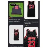 N2 - JORDAN #23 JERSEY SIZE CHILD L (A26)