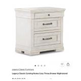 N2 - 3-DRAWER SIDE TABLE/ NIGHTSTAND (A5)