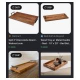 N2 - WOODEN SERVING TRAY (K40)