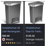 N2 - TOE-TOUCH TRASH CAN (K42)