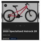 N2 - SPECIALIZED HOTROCK 20 BIKE (G15)