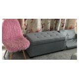N2 - ACCENT CHAIR, STORAGE BENCH, TODDLER CHAIR (M
