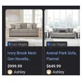 N2 - THREE CUSHION SOFA WITH ACCENT PILLOWS (A7)