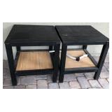 N2 - PAIR OF MATCHING SIDE TABLES