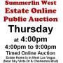 WELCOME TO OUR THUR. @4pm ONLINE PUBLIC AUCTION