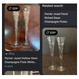 J2 - PERRIER JOUET CHAMPAGNE FLUTES (K11)