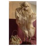 J2 - COLLECTIBLE PORCELAIN DOLL (L25)