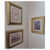 J2 - THREE PIECES FRAMED ART (M24)