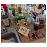 J2 - MIXED LOT OF BOTTLES, COASTERS (R22)