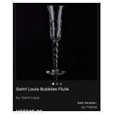 J2 - SAINT LOUIS CRYSTAL FLUTE (L9)