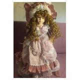 J2 - COLLECTIBLE PORCELAIN DOLL (L20)