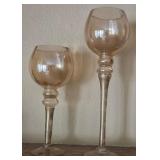 J2 - SET OF TWO CANDLE HOLDERS (R79)