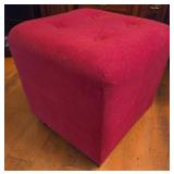 J2 - UPHOLSTERED CUBE FOOTSTOOL (K56)