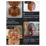J2 - BALINESE HAND-CARVED WALL SCULPTURE (L101)