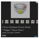 J2 - KOSTA BODA PLATE & BOWL (K23)