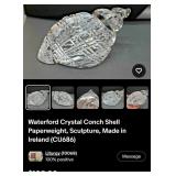 J2 - WATERFORD CRYSTAL NAUTILUS (K30)