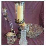 J2 - WINE AERATOR, PITCHER, CANDLE HOLDER(K31)