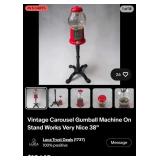 J2 - VINTAGE STYLE GUMBALL MACHINE (L76)