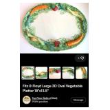 J2 - CERAMIC PLATTERS & COVERED DISH (K58)