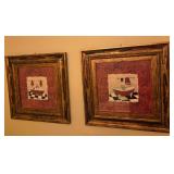 4J2 - TWO PIECES FRAMED ART (R21)