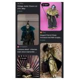 J2 - PORCELAIN HARLEQUIN JESTER/CLOWN (L14)