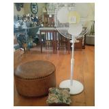 J2 - PEDESTAL FAN, FOOTSTOOL, OTTOMAN (L90)