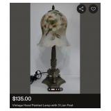 J2 - TWO VINTAGE TABLE LAMPS (M21)