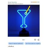 J2 - NEON COCKTAIL SCULPTURE (R17)