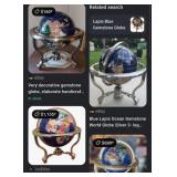 J2 - GEMSTONE WORLD GLOBE (L77)