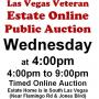 WELCOME TO OUR WED. @4pm ONLINE PUBLIC AUCTION
