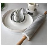 J3 - MARBLE ROLLING PIN, SERVING DISHES (A39)