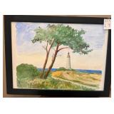 J3 - FRAMED LANDSCAPE ART 23X31' (L33)