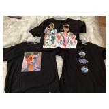 J3 - LOT OF THREE GRAPHIC TEES SIZE M/L (M3)
