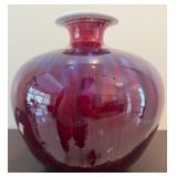 J3 - CHINESE DECORATIVE VASE 12.5'T (L8)