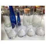 J3 - GLASSWARE SET, BOTTLES (A46)