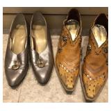 J3 - TWO PAIR WOMEN'S SHOES SIZE 10 (M112)