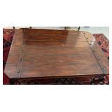 J3 - RUSTIC WOODEN COFFEE TABLE (R1)