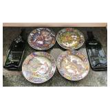 J3 - COLLECTIBLE PLATES & BOTTLE DISHES (A31)